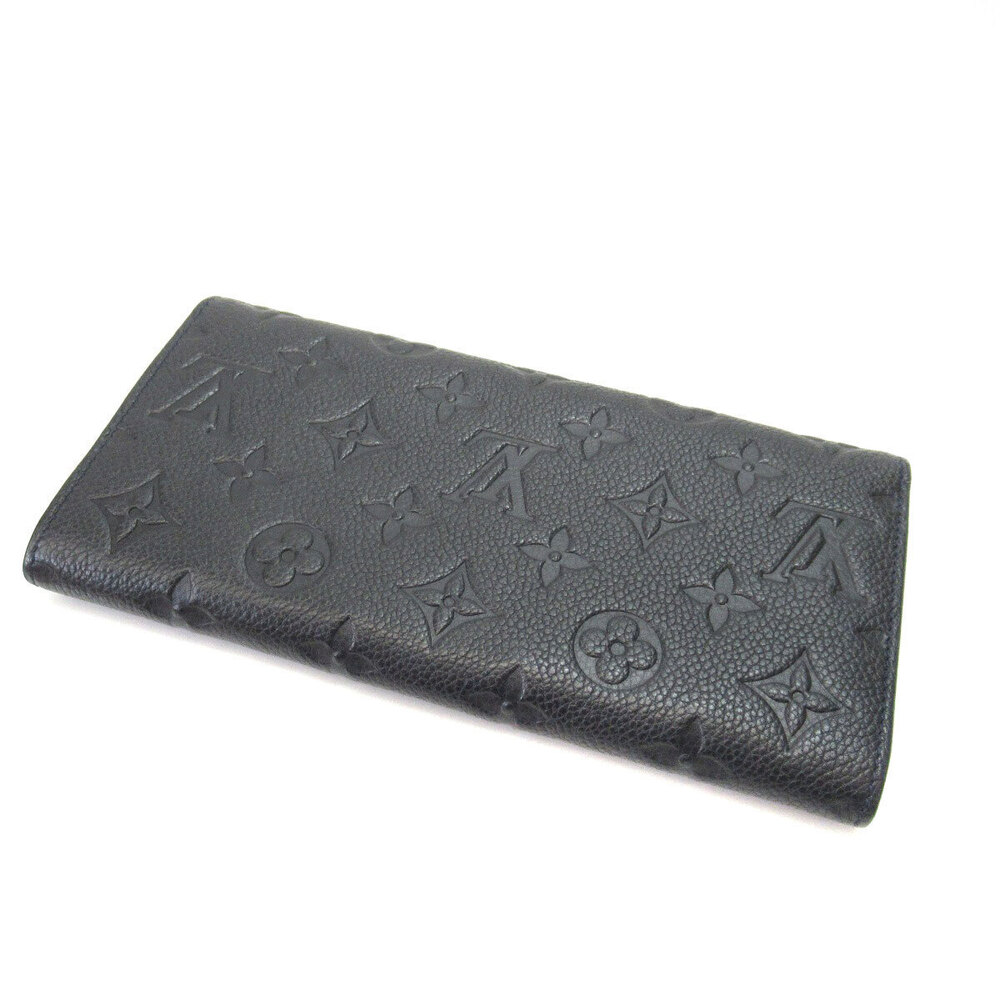 Louis Vuitton Wallet Portefeuille Curieuse Long Empreinte Black